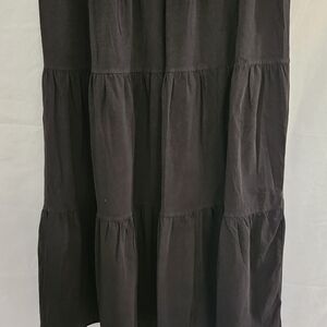 Chic Black Maxi Skirt